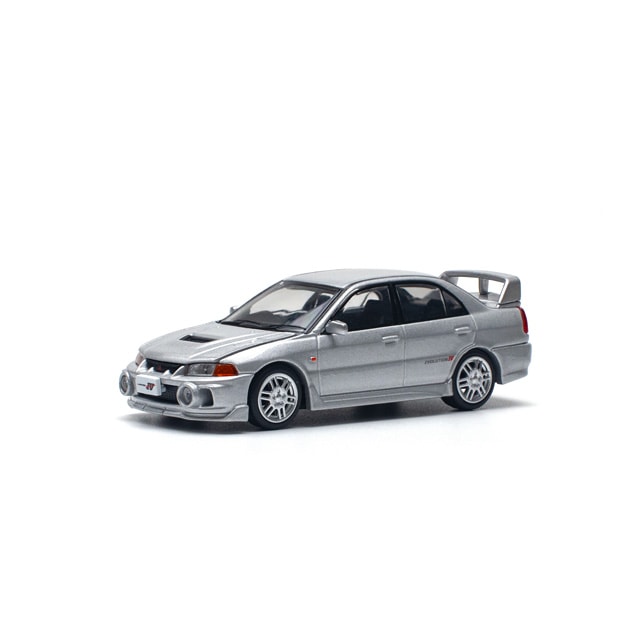 1/64 MITSUBISHI LANCER EVOLUTION IV - STEEL SILVER | Mitsubishi