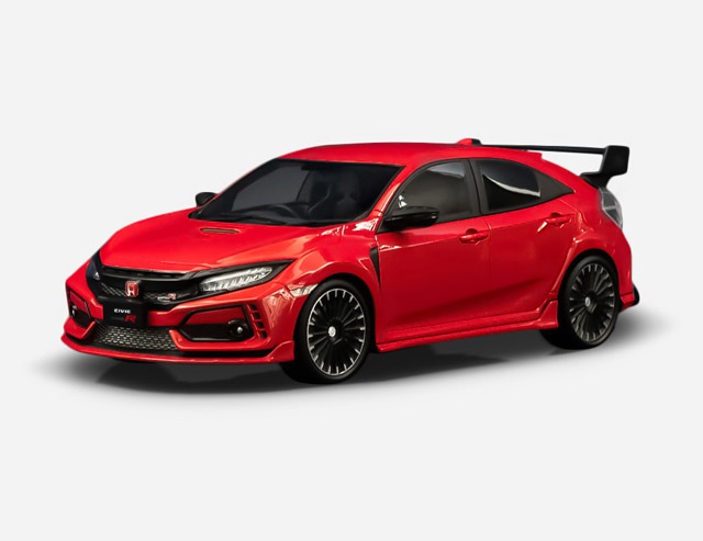 1/18 FK8 Civic Type R Red ホンダ シビック タイプR FK8カスタム