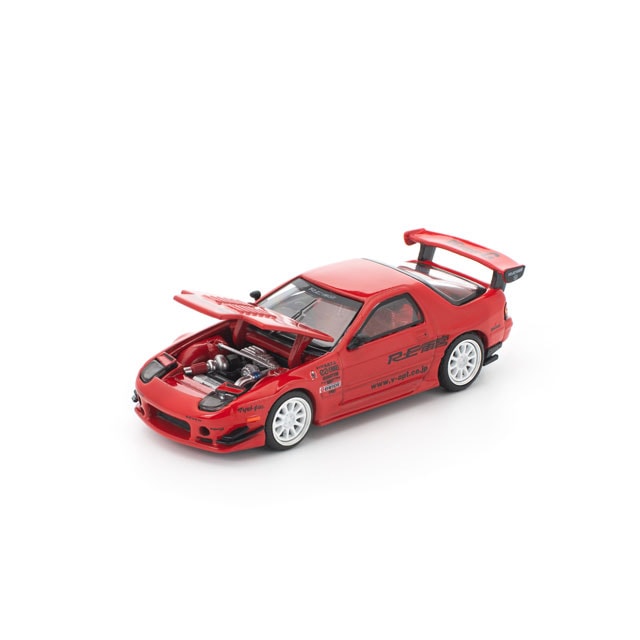 1/64 MAZDA RX7 FC3S RE-AMEMIYA RED マツダ RX-7（FC3S）RE雨宮