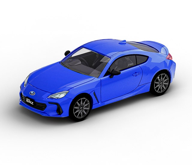 1/64 Subaru BRZ 2022 スバル BRZ 【ブルー】 | 1:64スケール | POP