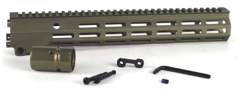 Z-PARTS マルイ M4MWS/GEISSELEスタイル SMR MK16 M-LOK ハンドガード