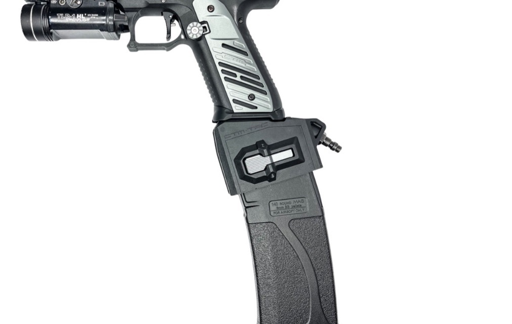 CTMxPRAVDA AAP01アサシン グロック17/HPA M4マガジンアダプター-BLACK