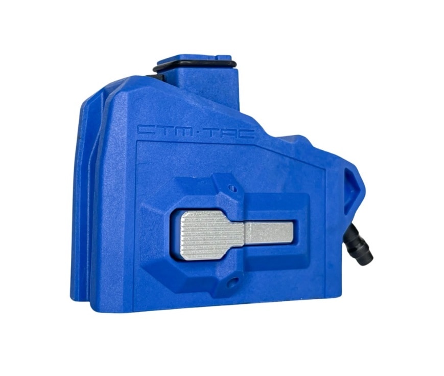 CTMxPRAVDA AAP01アサシン グロック17/HPA M4マガジンアダプター-BLUE