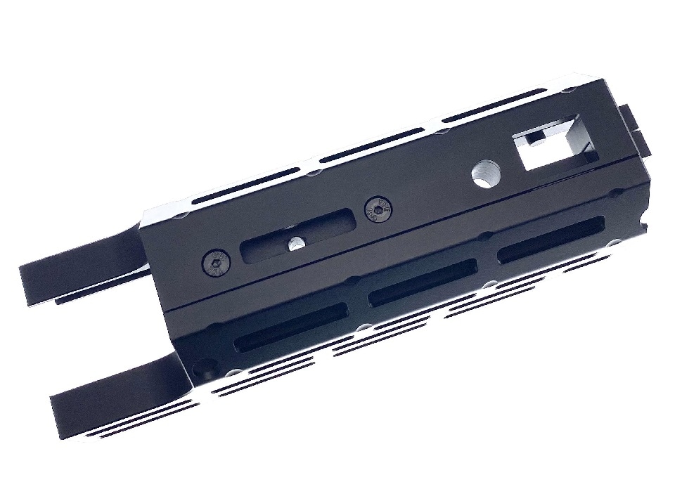 BBT M249 M-LOKハンドガード BBT VFC M249 GBB用 MIタイプ MLOKレールハンドガード