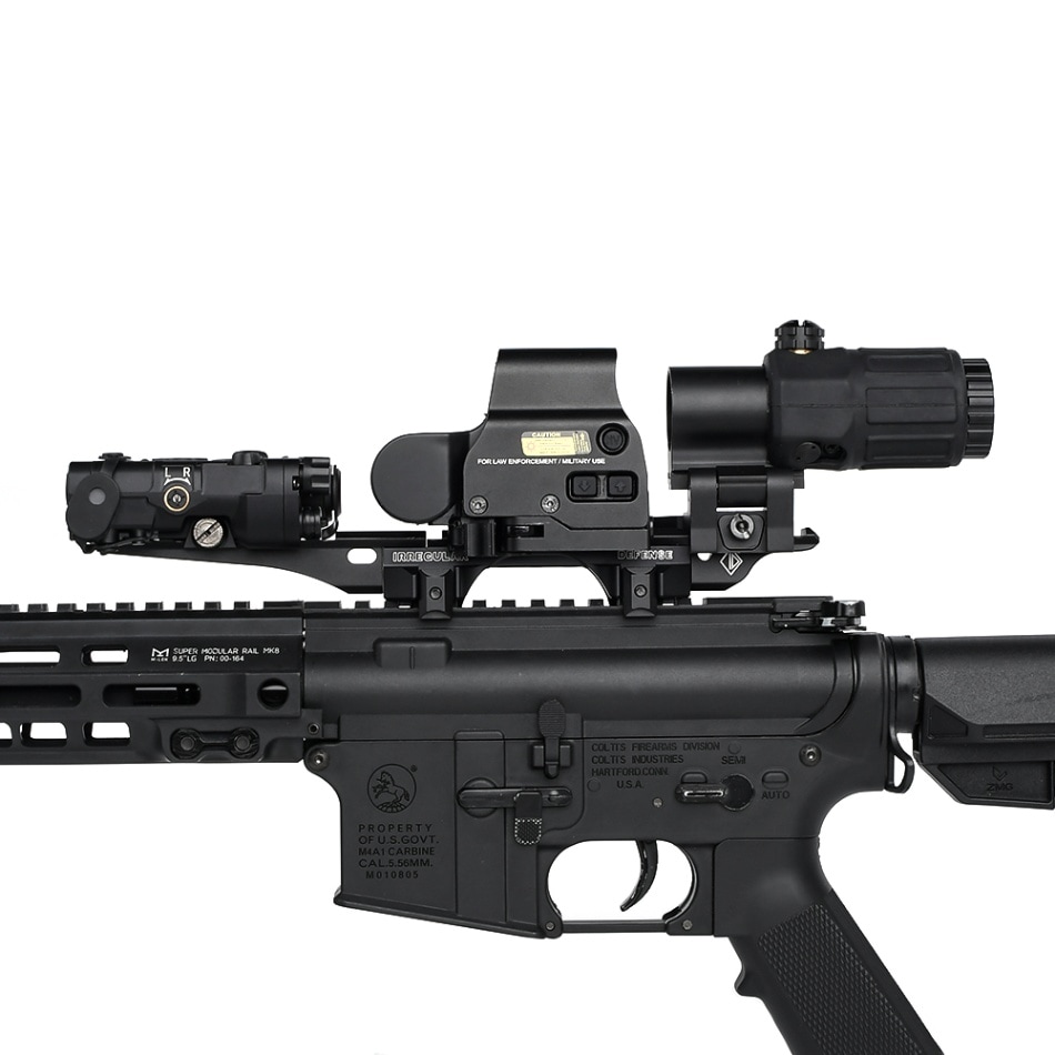 WADSN IRREGULAR DEFENSEスタイル/ Omm Pic ライザーマウント-BLACK