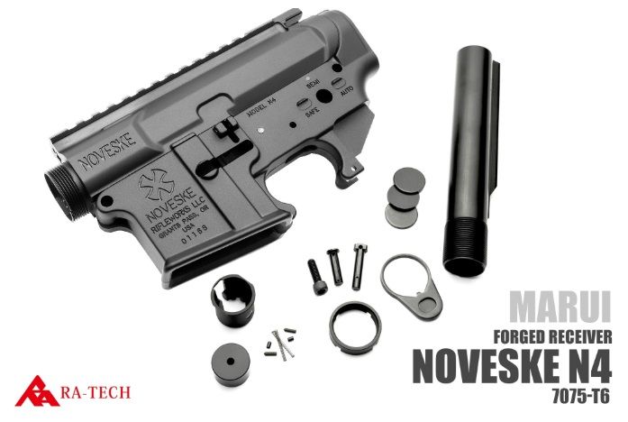 RA-TECH マルイ/MWS 7075-T6鍛造レシーバーセット -Noveske N4 Gen3