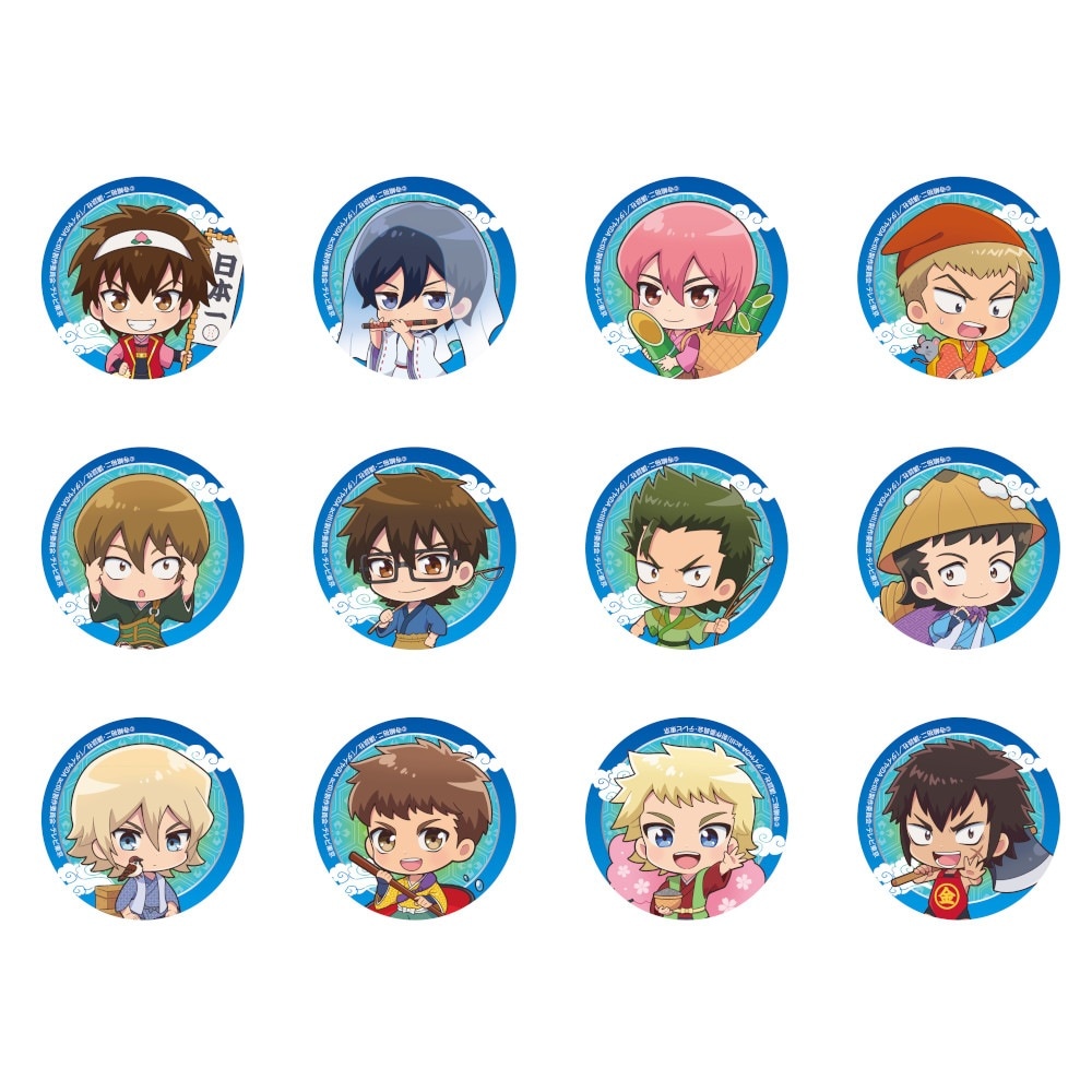 TVアニメ「ダイヤのA actⅡ」 (昔話ver) 缶バッジ BOX