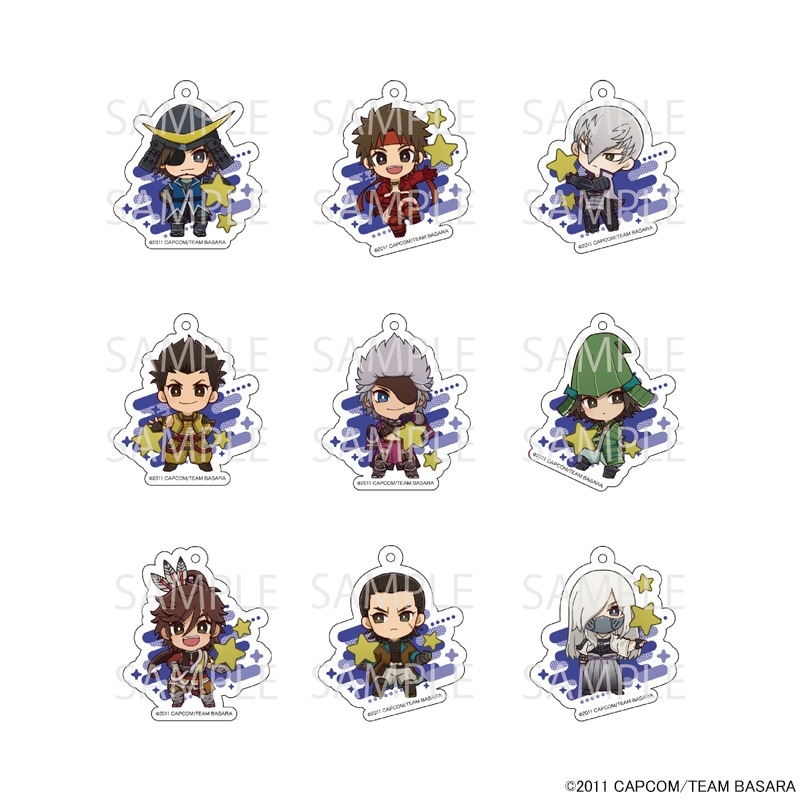 TVアニメ『戦国BASARA』～星空Party～ ミニキャラアクリルキーホルダー