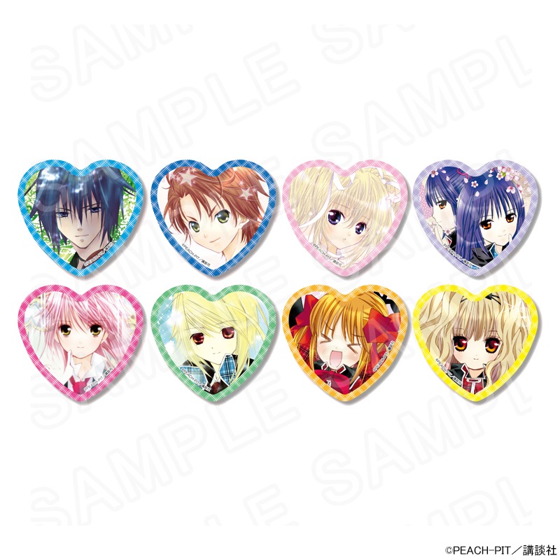 しゅごキャラ！ ハート型缶バッジVol.2