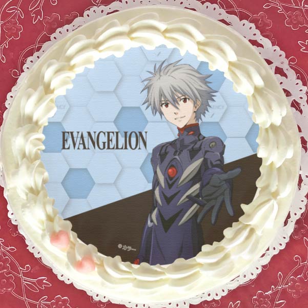 プリケーキ（渚カヲル）【特典缶バッジ付き】[エヴァンゲリオン
