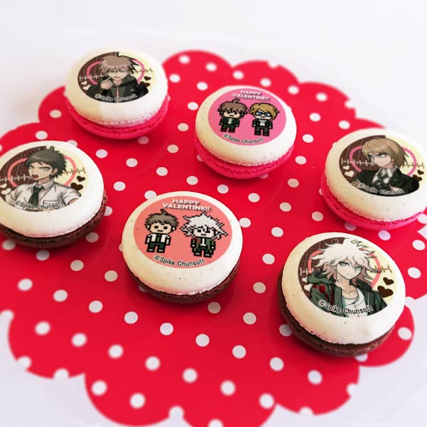 バレンタインプリマカロン6個セット2024（苗木&十神&日向&狛枝）【特典