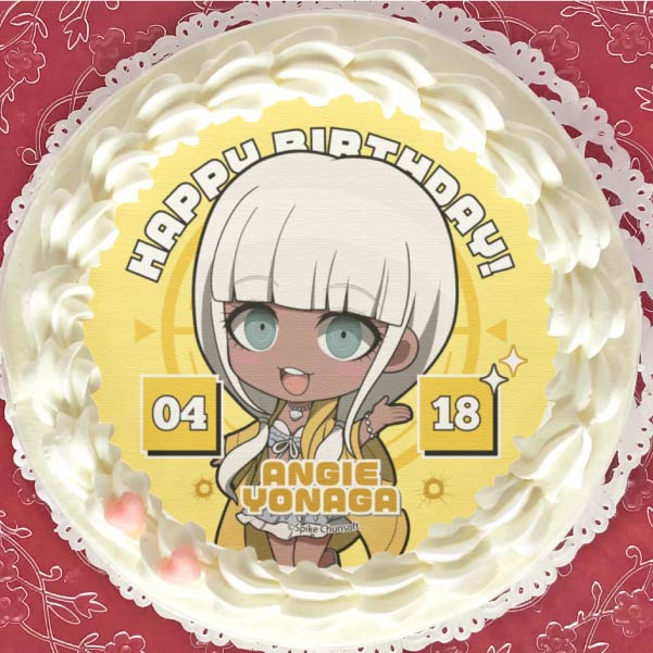 バースデープリケーキ2024（夜長アンジー）【特典缶バッジ付き