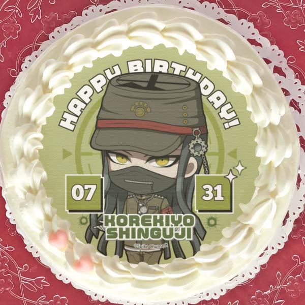 バースデープリケーキ2024（真宮寺是清）【特典缶バッジ付き】[ニュー