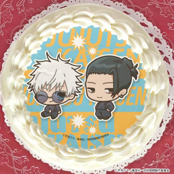 プリケーキ（五条 悟・夏油 傑(懐玉・玉折ver.)(描きおこし)）【特典缶