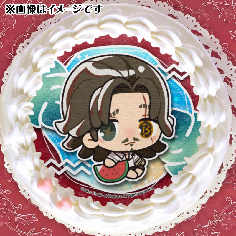 サマーデザインプリケーキ（一等航海士（描きおこし））【特典缶バッジ