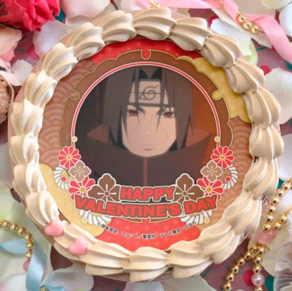 バレンタインプリケーキ2024（うちはイタチ）【特典缶バッジ付き