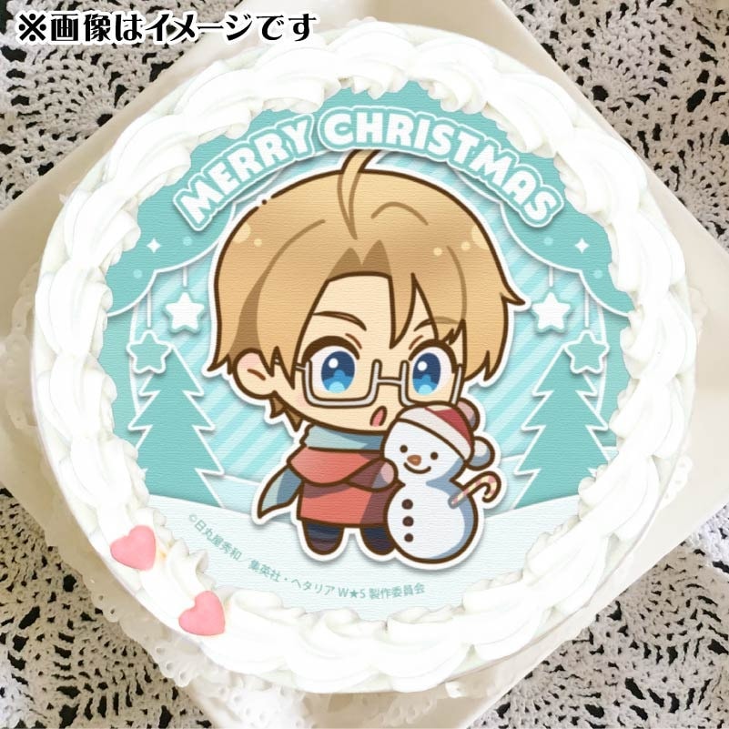 Xmasプリケーキ2024（アメリカ）【特典缶バッジ付き】[ヘタリアWorld