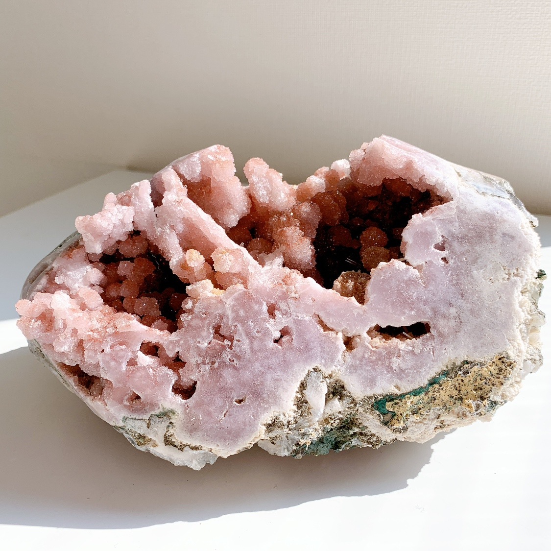 ローズ（ピンク）アメジスト 原石 大 | 原石 | Crystals by Purely