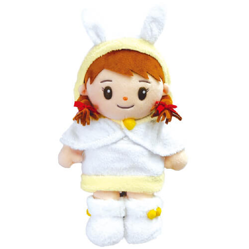 みーちゃん【ふわふわうさちゃんポンチョセット】 | お着替え・その他