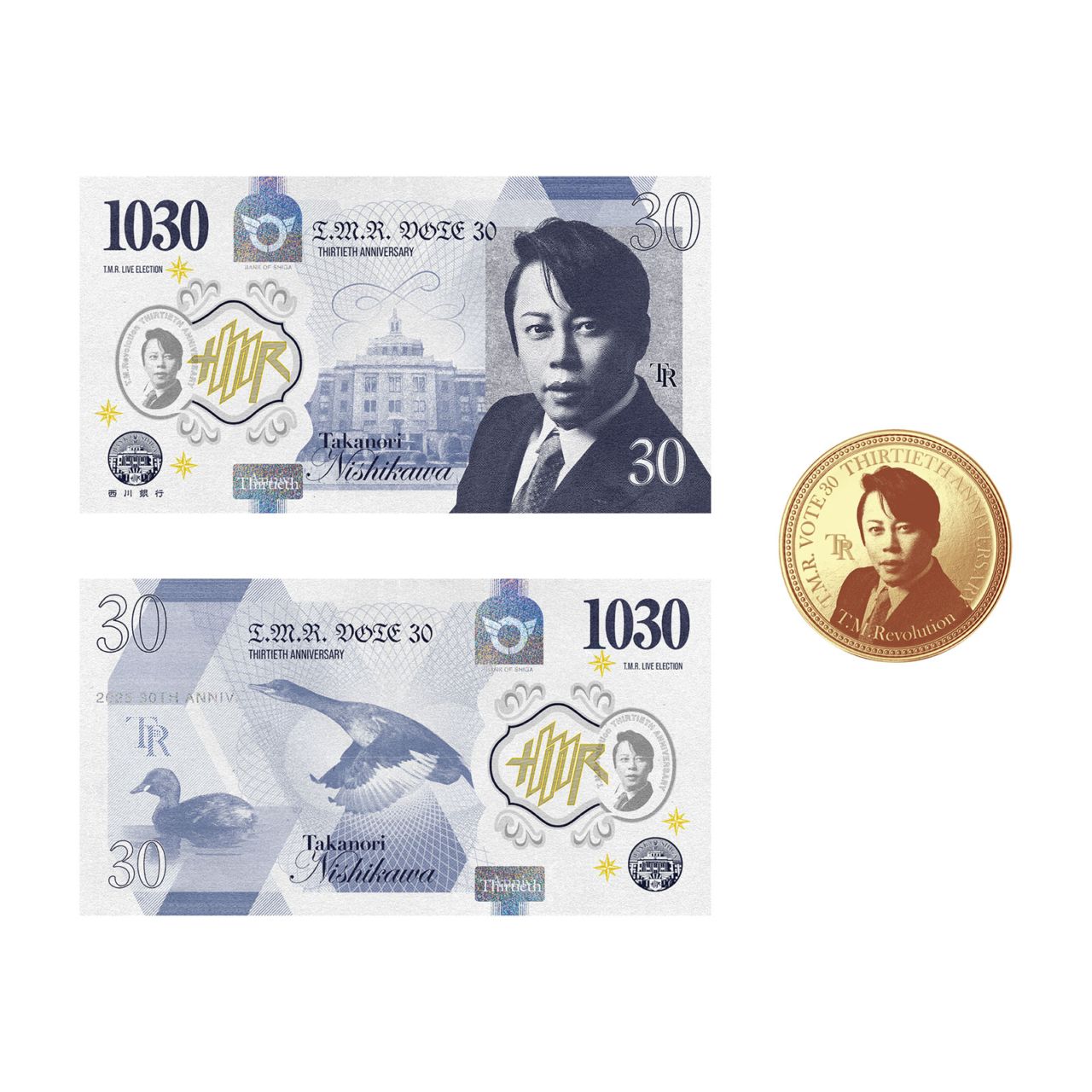 T.M.R. VOTE30] ステッカーセット【NAVY】 | T.M.Revolution,T.M.R.