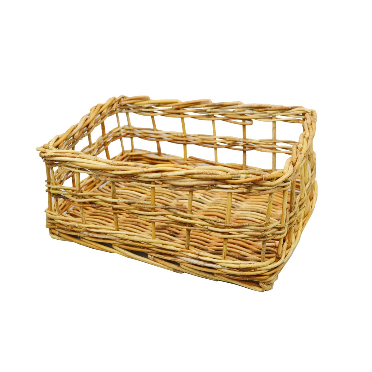 アラログスクエアバスケット Sサイズ シンプルで使いやすい形 太めの