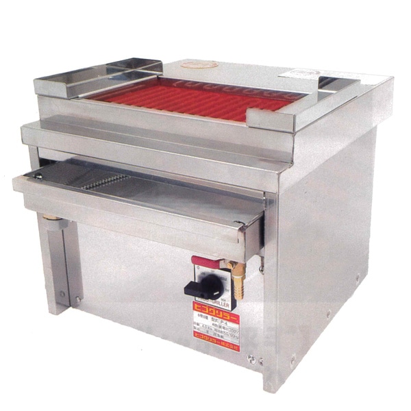 ヒゴグリラー 電気式焼物器 (グリラー) P-4 小型万能タイプ卓上型 幅