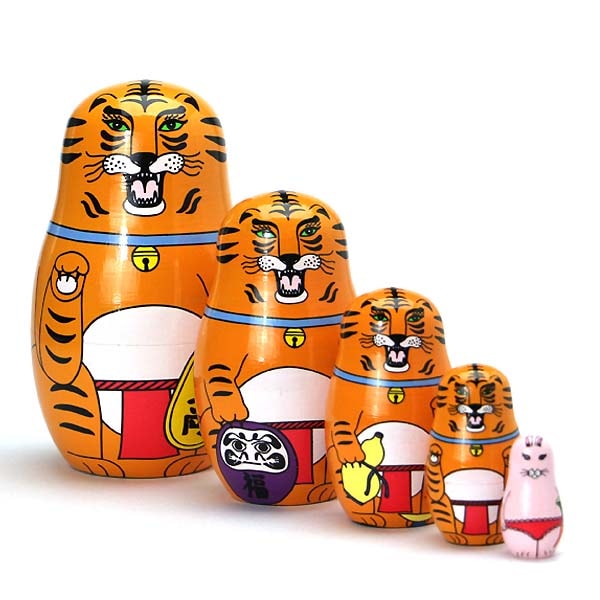 MIDORI KOMATSU ハッピー ニュー タイガー Happy New Tiger 虎