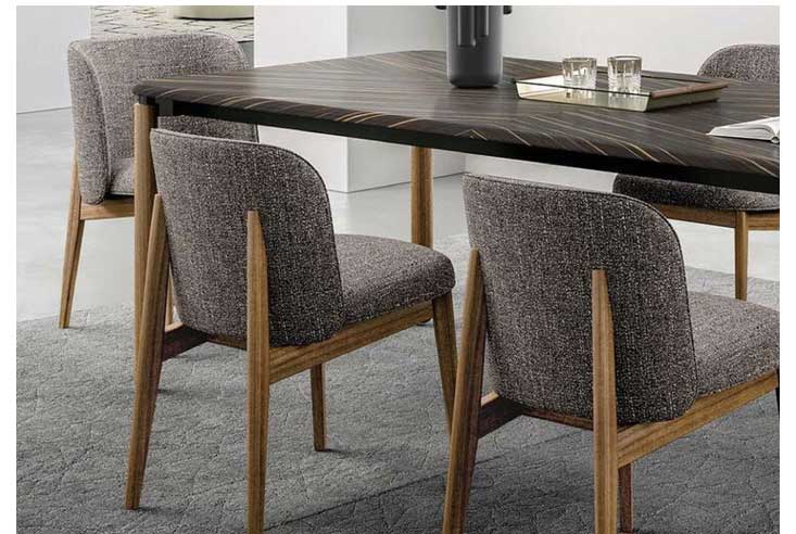 ダイニングチェア Calligaris(カリガリス) Abrey(アブレイ) P201/SLV