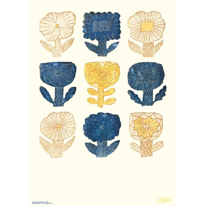 ZUAN & ZOKEI Makoto Kagoshima 鹿児島睦 ポスター Poster 9 FLOWERS