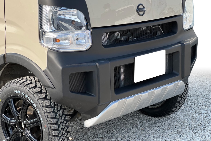 Tアート製】エブリイ DA17系 フロントバンパースポイラー ジムニー