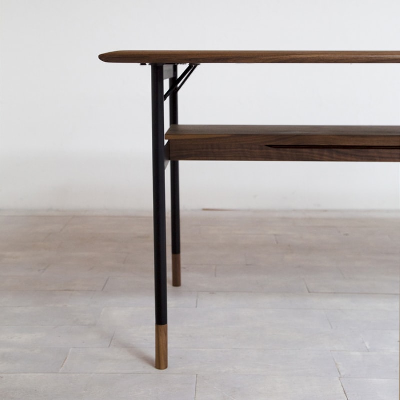 ALY dining table 01｜アリーダイニングテーブル01 ウォールナット無垢