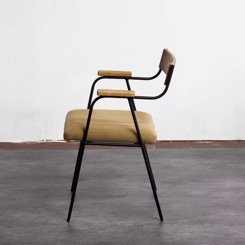 Razzle chair 02｜ラズル アームチェア 02 讃岐産コナラ・ヒノキ無垢材