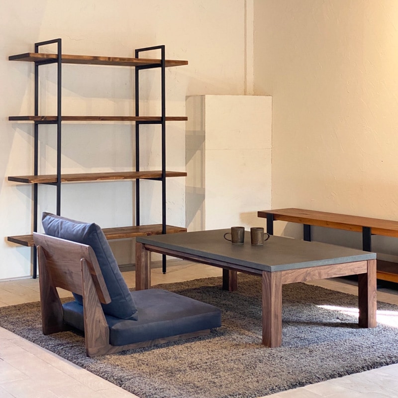 ZELDA 35SHELF｜ゼルダ 35シェルフ 讃岐産コナラ・ヒノキ無垢材