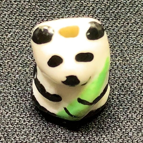 パンダ陶器ビーズ【ネコポス便可】｜ぱんだグッズ,中国,中華街,可愛い