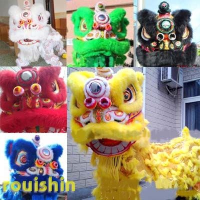 中国南方獅子舞い【送料無料】（沖縄別途4000円）｜ライオン,ダンス