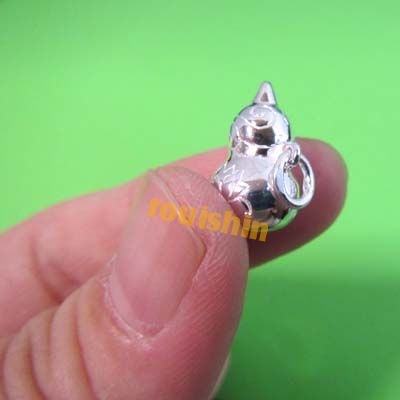 シルバー925開運瓢箪ペンダントヘッド(ひょうたん)(ネコポス便可