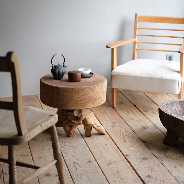 切り株テーブル｜すべての商品｜古家具・アンティーク家具 R-select