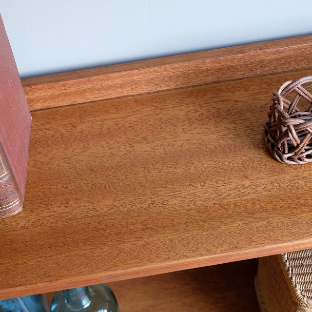 引き出し付き本棚 斜め棚｜古家具,棚類｜古家具・アンティーク家具 R