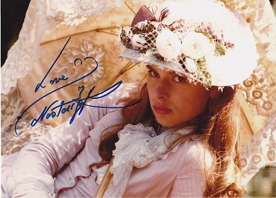 ナスターシャ・キンスキー 直筆オートグラフ | オートグラフ（直筆