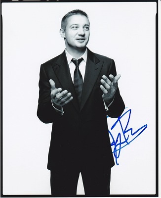 ジェレミー・レナー 直筆オートグラフ | オートグラフ（直筆サイン