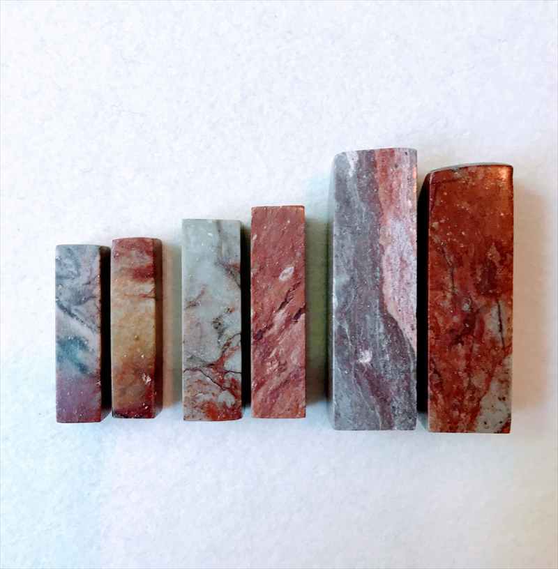 石印材】寿山石(平頭) 1.2×1.2cm | 篆刻用品,印材 | 三多軒