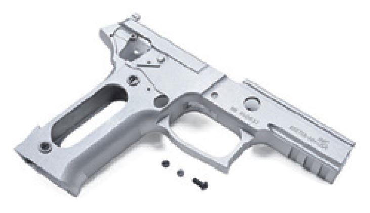 GUARDER フレーム P226E2 Silver 鋳造アルミ 東京マルイSIG P226E2用