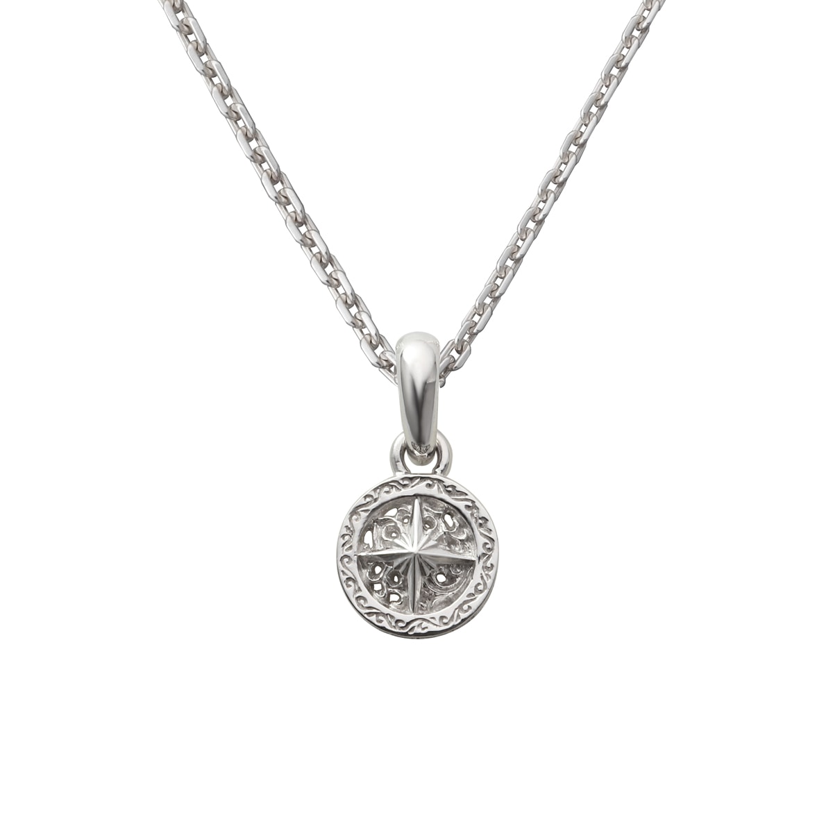 ラウンドタイプサンシンボル シルバー925ペンダントトップ｜全ての