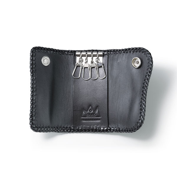 本革レザーキーケース ブラック サドルレザー｜全てのレザーアイテム
