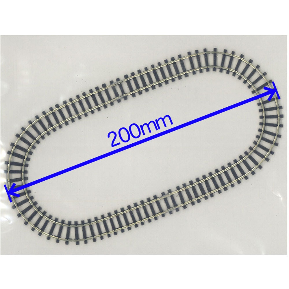 ミニミニトレイン用レール R40オーバル ダイソーケース対応（20×10cm