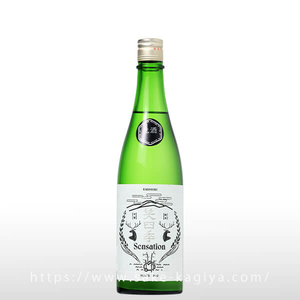 笑四季 Sensation白ラベル 生原酒 おりがらみ 720ml | 笑四季（笑四季