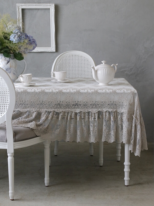Chez moi テーブルクロス Provenza ライトベージュ