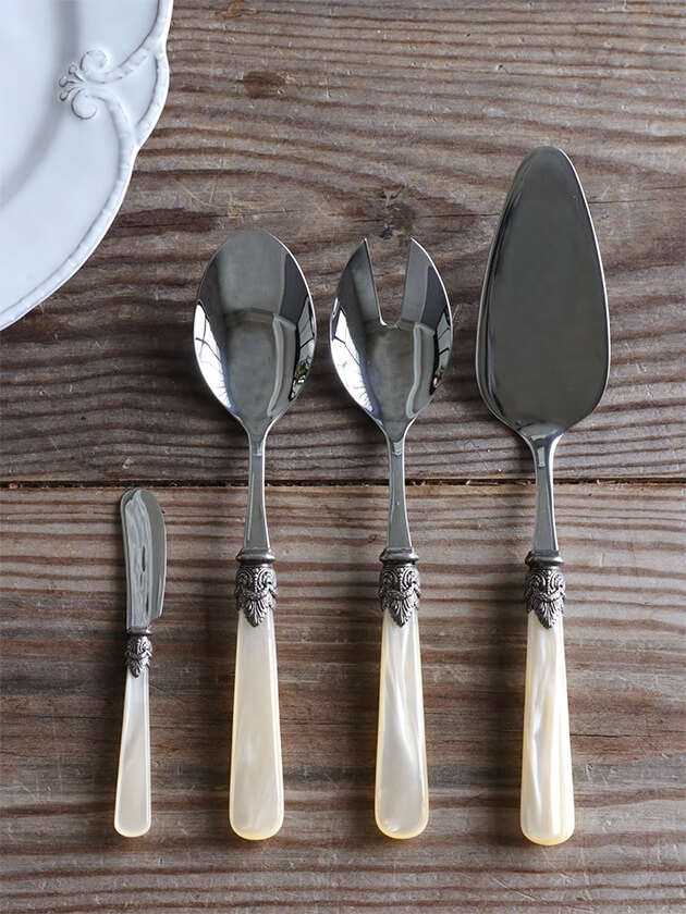 イタリア EME（エメ）社 Napoleonサーバーパールアイボリー