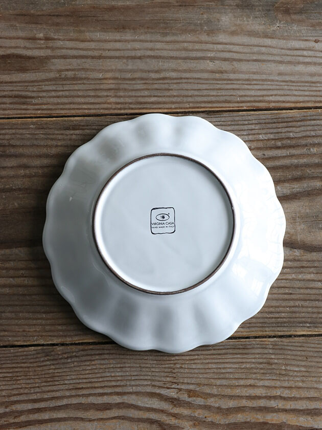 ITALICAスープ/パスタプレート22㎝ VIRGINIA CASA （イタリアの