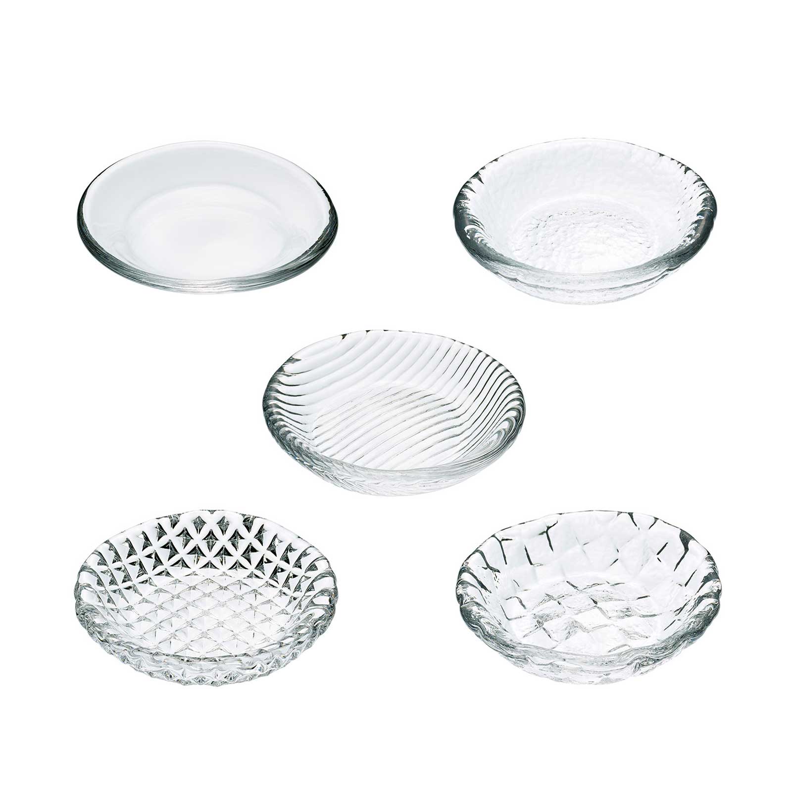 てしお：ミニプレート 5枚セット GIFT | ガラス製品 | Sghr